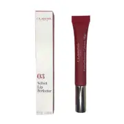 Clarins Velvet Lip Perfector 03 Velvet Red 12 ml / 0.3 oz Plumping Gloss Make Up