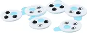 TEHAUX 6Pcs Rhinestone Webcam Cover for Laptop Tablet Phone Privacy Protection Patch Compact Easy to Use Elegant Design for Enhanced Privacy and Security