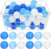 Strong Construction Plastic Table Tennis Balls 120 Pcs Pack for Games Training and Party Decorations Easy to Transport