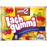 在飛比找蝦皮購物優惠-德國超夯！nimm2 lach gummi 綜合水果維他命軟