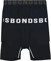 [Bonds] 2 x Mens Chafe Off Trunks Underwear Black Undies