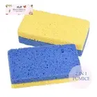 Maccibelle 2 In 1 New Sharper Foot Glass Pumice Stone Sponge for Feet, Callus...