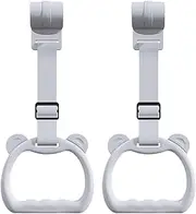 Crib Pull up Rings - Kids Walking Exercises Assistant - Toy Strap Handle Grip Cot Accessories for Boys Exercise Walking Practice Yard Play