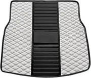 Car Cargo Liners for Toyota for Camry for Raize for Yaris for Cross Leather Car Trunk Mats Trunk Carpets(Color 6,Style B)