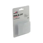 Moroday 25mm White Hook And Loop Self Adhesive Dots - 36 Pack