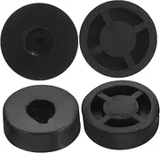 CONGARTENO 4pcs Speaker Isolation Pad Feet for Subwoofer Amplifier Turntable Vibration Dampening Speaker Base Mat Floor Protector for Home Audio Equipment