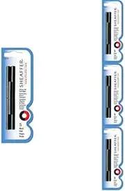 SHEAFFER 96330 Shaefer Cartridge Ink, Black, 5 Pack