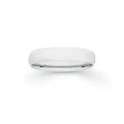 9ct White Gold 4mm Width Wedding Band