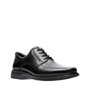 Clarks Un.Kenneth 26086093 Mens Black Narrow Leather Oxfords Casual Shoes 11.5