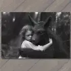 MAGNET Girl Monster Weird Creepy Imaginary Friend Nightmare Scary Unusual Pet