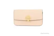 Tory Burch (141012) Britten Small Leather Chain Wallet Crossbody Bag