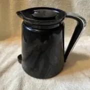 KEURIG 2.0 K-Carafe (NewWOT) THERMAL Coffee Pot Black Silver Handle 4 Cup 32oz