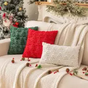 Luxury Holiday Pillowcase Festive Cushion Cover Christmas Tree for Home Office