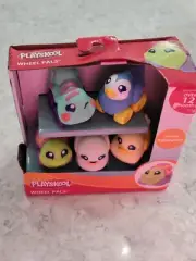 New NOS Wheel Pals Playskool 5 Pack Bird Chick Turtle Lizard 2009 Rolling Cars