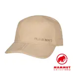 【MAMMUT】LHASA CAP 防曬休閒帆布鴨舌帽 深野生棕 #1191-00020