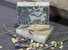Natural Goat Milk Lavender And Oats Soap With Essential Oils