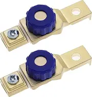 SING F LTD 2PCS Battery Disconnect Switch 6V 12V 80A Motorcycle Battery Cut Off Switch Terminal Quick Disconnect Isolator for Power Disconnect Cut Off
