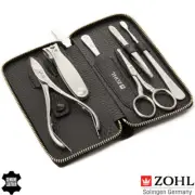 ZOHL Sharptec Pro L89 Mens Manicure Set Luxor With Nostril Scissors