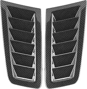 Universal Carbon Fiber Hood Air Flow Intake Scoop Bonnet Turbo Side Vent for Focus RS MK2 Style