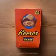 Large Reese's Big Cup Milk Choc PB w/ Potato Chips - 2.6 oz Cups - 16CT 12/2024