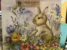Set of 4 Benson Mills Easter Placemats 13.75” square