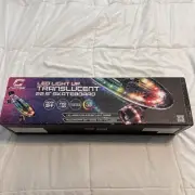 Multi-Color 12 Modes LED Light Up Skateboard Motion Activated Light Up Wheels