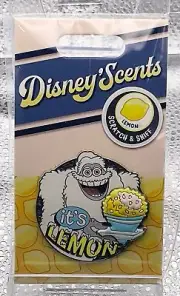 Disney 2020 Disney's Scents Monsters Inc Yeti It's Lemon Scratch & Sniff Pin