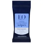 Eo Hand Wipes Sanitizing Lavander 10 Ea (Pack of 6)