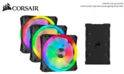 Corsair QL120 RGB Triple Fan Kit with Lighting Node Core, ICUE, 120mm RGB LED PW