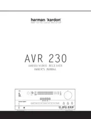 Harman Kardon AVR230 Receiver Owners Manual