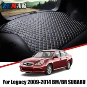 Leather Rear Cargo Trunk Liner Tray Boot Floor Mat For Subaru Legacy 2009-2014 (for: Subaru)
