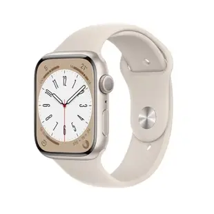 Apple Watch Series 8 (GPS) 45mm鋁金屬錶殼+運動錶帶