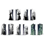 DORIT FUHG ART MIX VINYL SKIN DECAL FOR SONY PS5 SLIM DISC EDITION CONSOLE