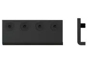 2x Rolltrak BARN DOOR TRACK JOINERS Powder Coated Steel MATT BLACK *Aust Brand