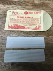 HO Champ Decals S-48 Bronze Gold Stripes