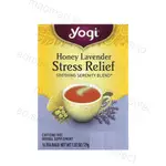 YOGI TEA｜蜂蜜薰衣草風味紓壓茶｜舒緩放鬆 草本茶 花草茶 無咖啡因 瑜珈茶 STRESS RELIEF