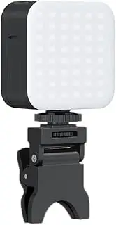 Suesacy Mini Mobile Phone Fill Light LED Light Selfie Live Video Light RGB 2500K-9000K Computer Fill Light Portable Fill Lamp