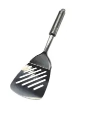 Hutzler Stainless Slotted Spatula Turner 12 1/4"