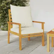 Garden Sofa Bench with Cushion Park Bench Furniture Solid Wood Acacia vidaXL