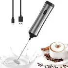 Milk Frother Handheld, Rechargeable Milk Frother Handheld, Electric Milk Frother