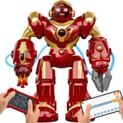 Holyton 5088 Smart Robots for Kids,Large STEM Programmable RC Robot, with Voice