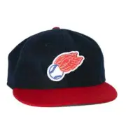 Ebbets Field Flannels Rochester Red Wings 1950 MADE IN USA Wool Baseball Cap NEW