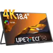 Portable Gaming Monitor 18.4" 3840x2160 IPS Laptop Monitor USB C HDMI PC Screen