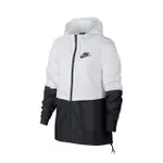 【NIKE 耐吉】外套 NSW REPEL WOVEN JKT 女款 抗水 涼爽 連帽 穿搭推薦 白 黑(AJ2983-102)