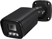 4K 8MP IP Camera Audio CCTV Recording Outdoor POE H.265 Metal Black 4MP Human Detection Surveillance Camera(2.8mm)