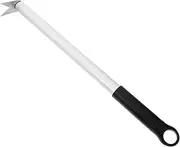 Totority Rotating Pizza Turner Fork Lightweight Handle for Flipping Pizzas Flatbreads More Versatile Kitchen Tool for Home Baking Outdoor Cooking
