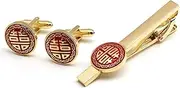 KUHBDIE Suit Cufflinks Collar Clip Wedding Groomsman Clothing Collar Clip Buckle