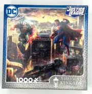 Thomas Kinkade 1000 Piece Jigsaw Puzzle Superman Sealed Justice League NEW