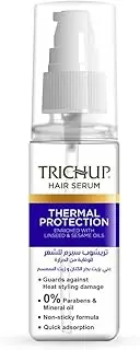 Trichup Thermal Protection Hair Serum Enriched With Linseed & Sesame Oil - 60 ml