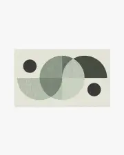 90' x 150' | Machine Washable Runner Rug | Kid & Pet Friendly | Indoor Rug | Villette Sage Flatwoven Rug by Nina Takesh | Ruggable